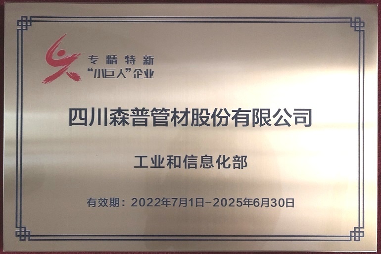 專精特新“小巨人”企業(yè)